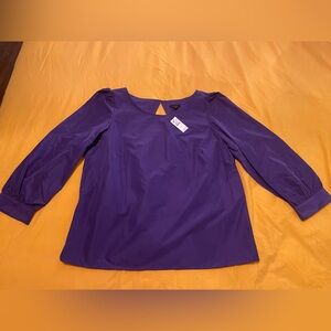 Talbots Elegant Purple Women's Top